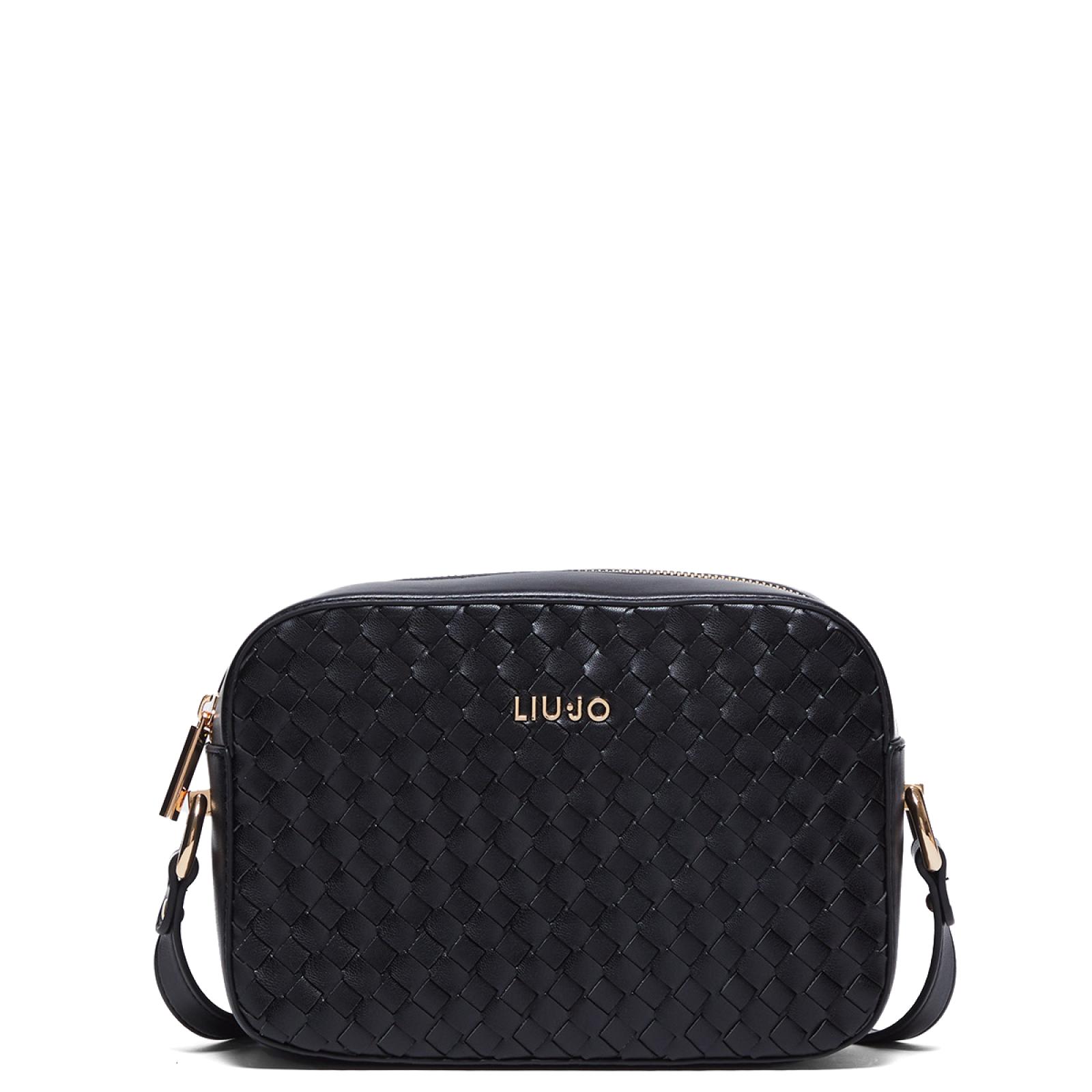 Liu Jo Camera Bag intrecciata Nero - 1