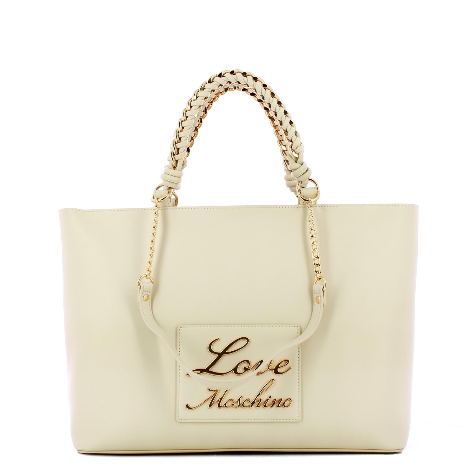 Love Moschino Shopper Lovely Love Avorio - 1