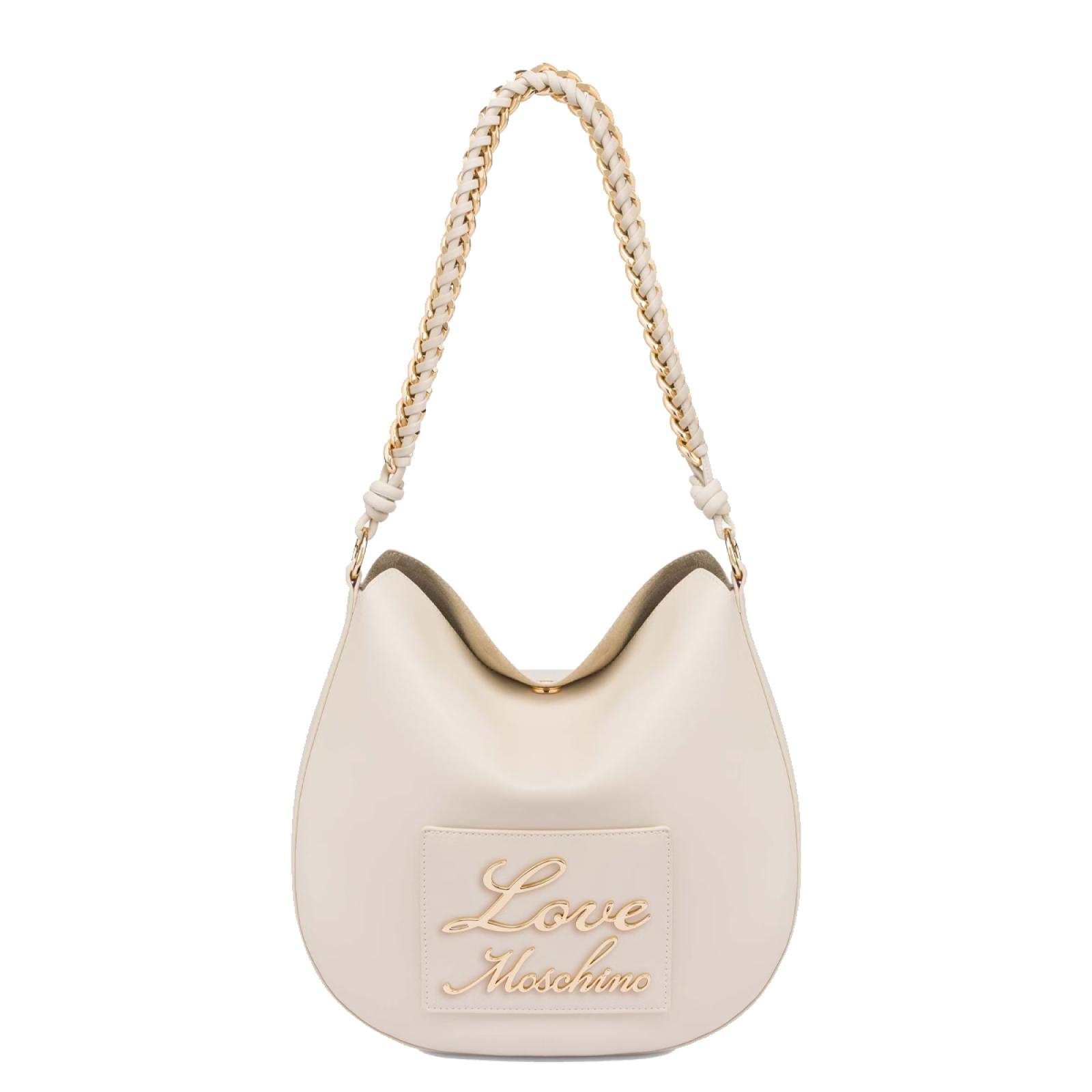 Love Moschino Hobo Bag Lovely Love Avorio - 1