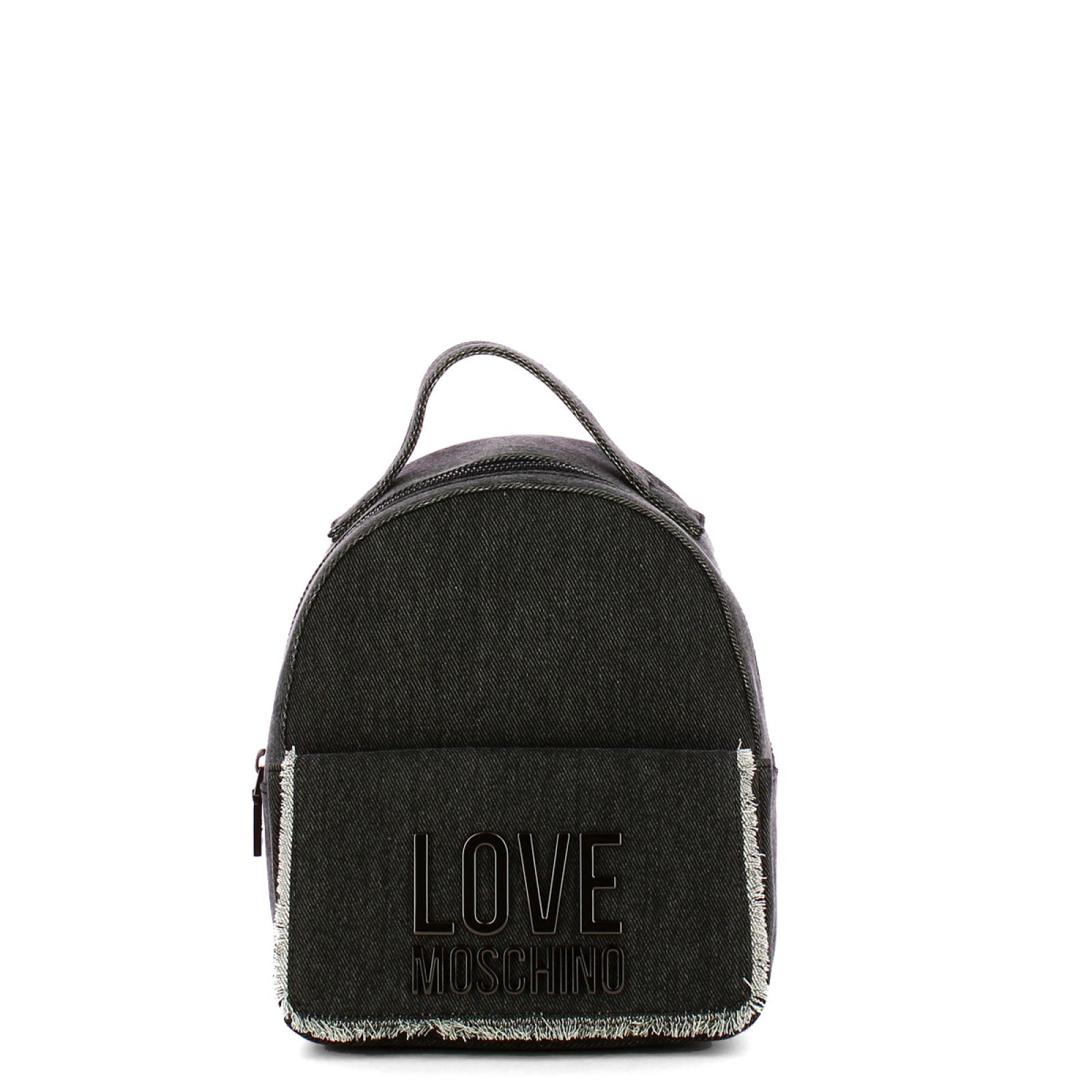 Love Moschino Zaino Denim Nero - 1