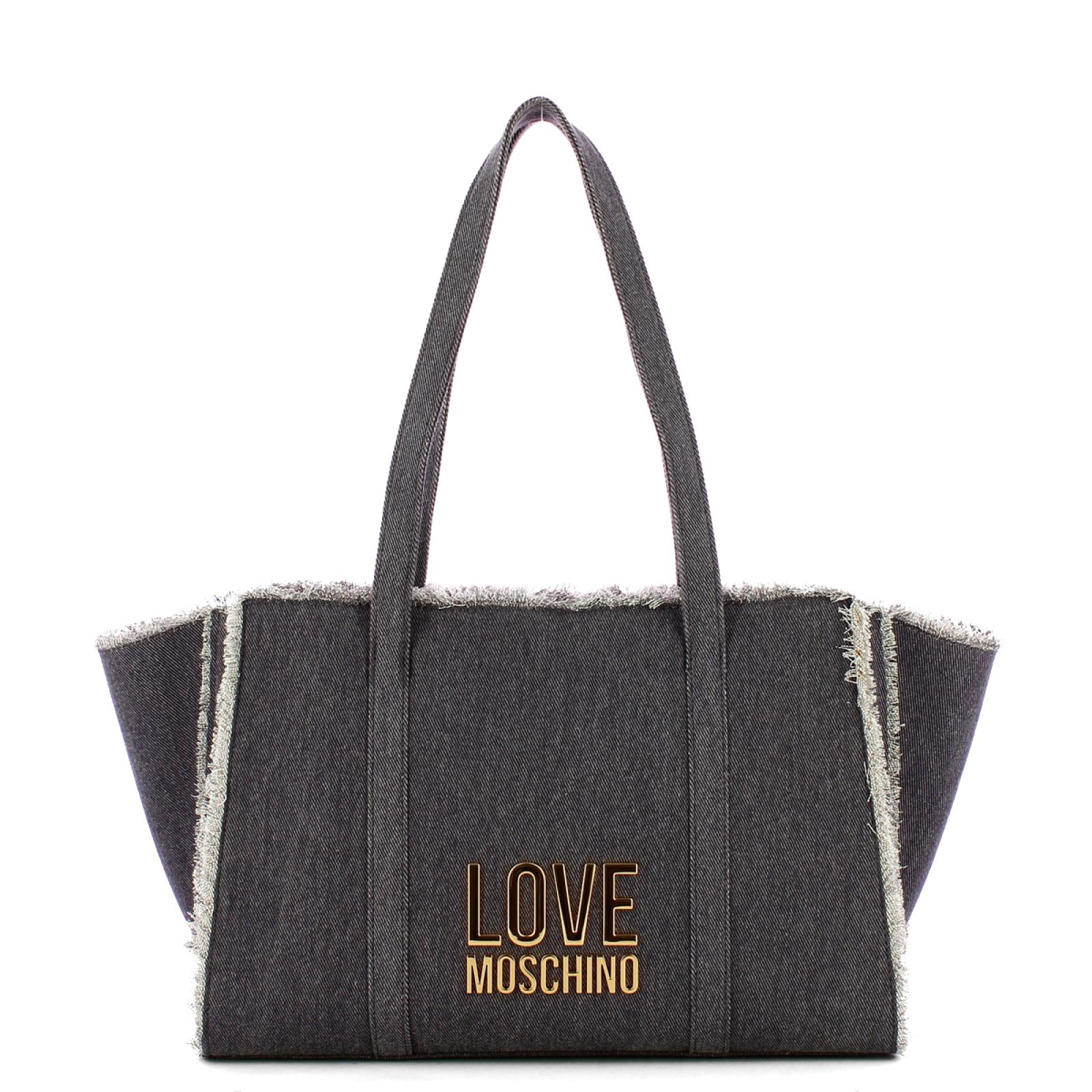 Love Moschino Borsa a spalla Denim Azzurro - 1