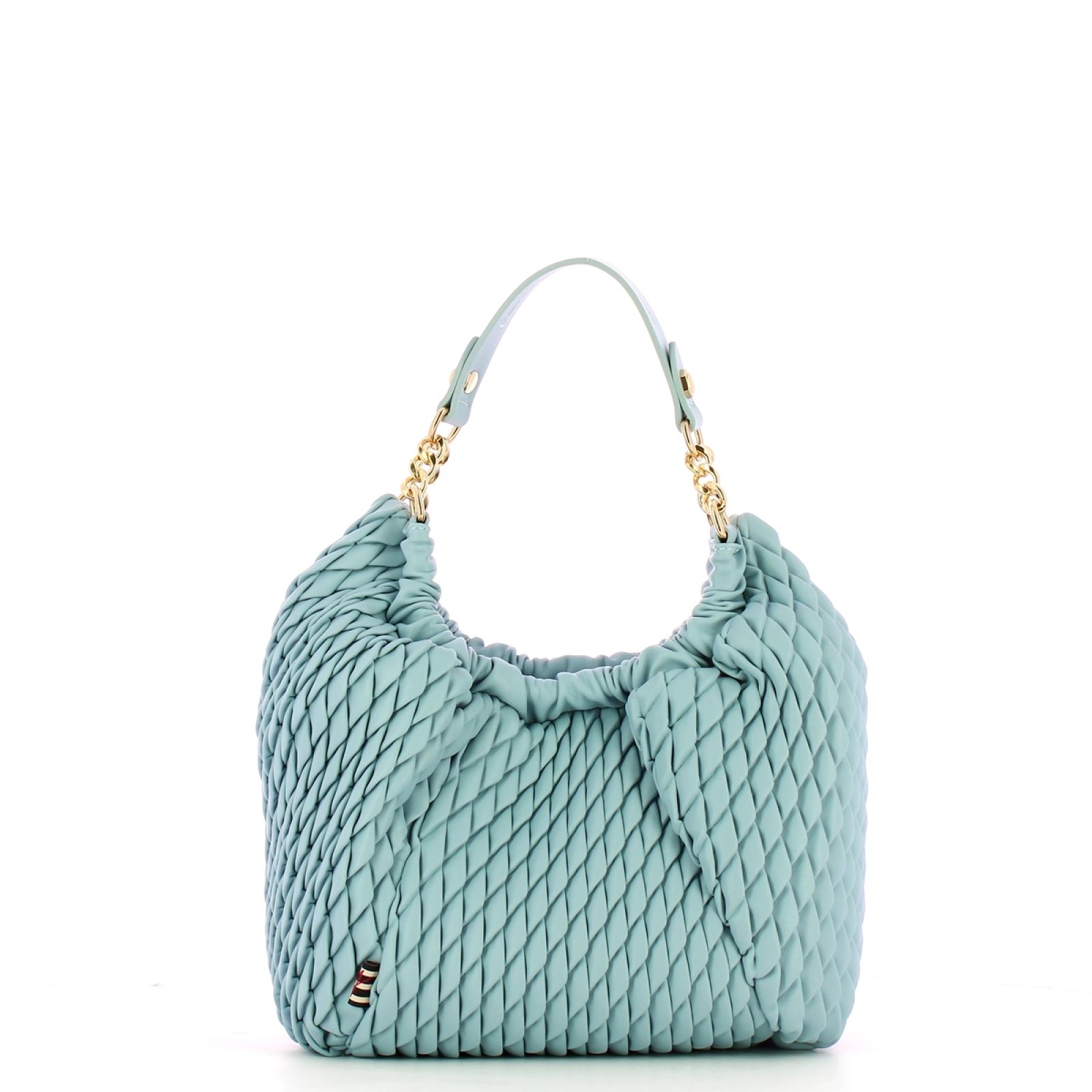 Manila Grace Hobo bag Small Tulip Polvere - 1