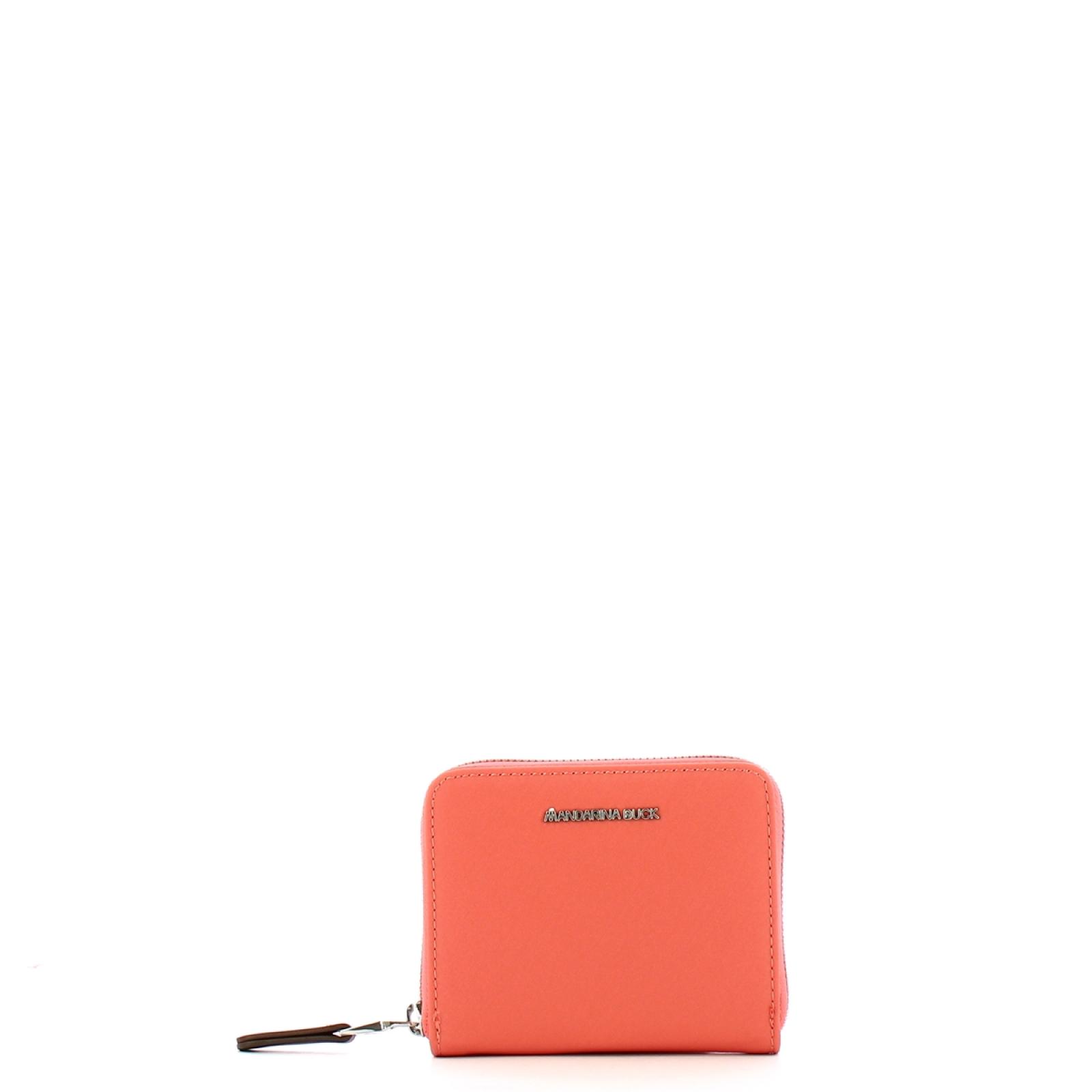 Mandarina Duck Portafoglio Piccolo Hunter Zip Around Peach - 1