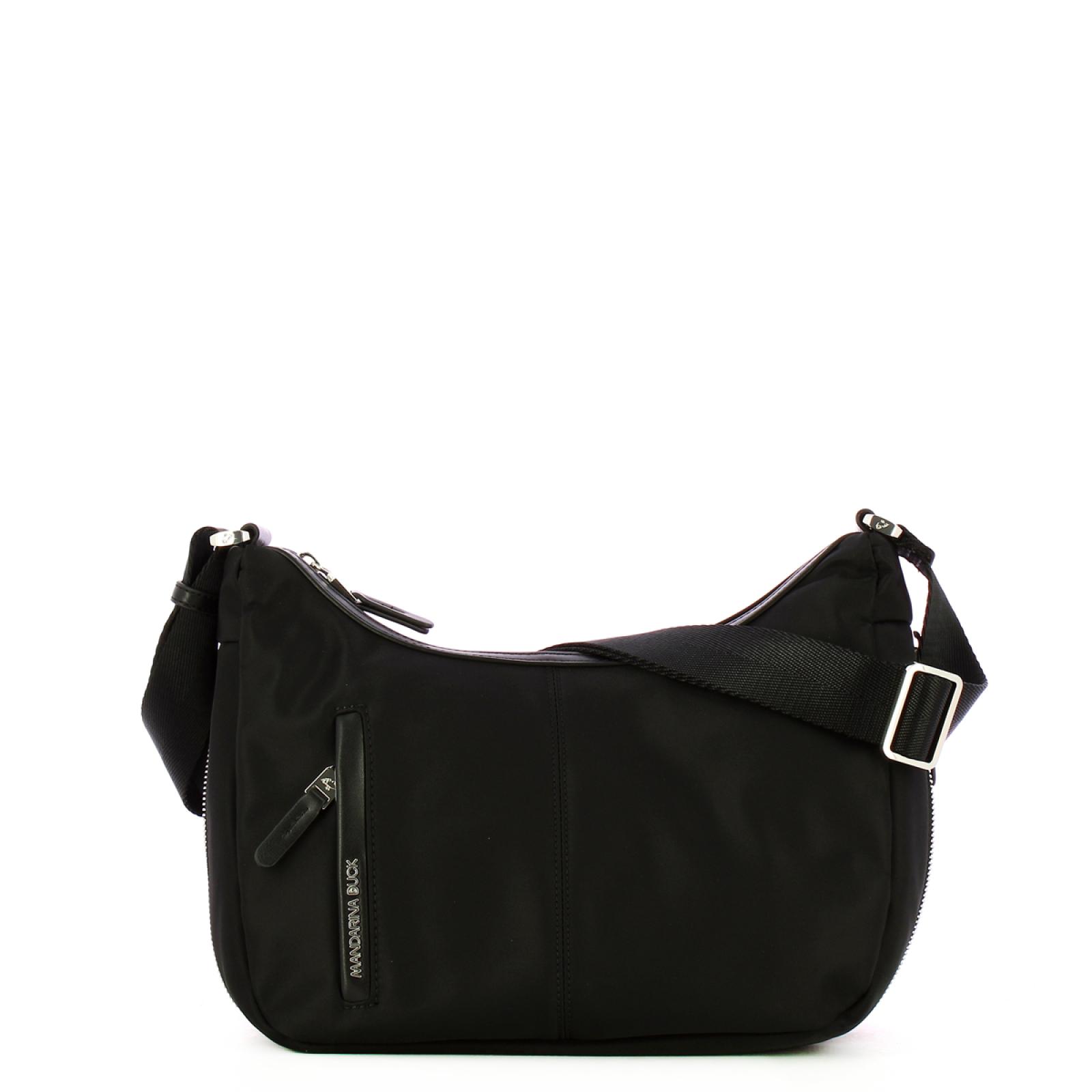 Mandarina Duck Borsa a tracolla Espandibile Hunter Black - 1