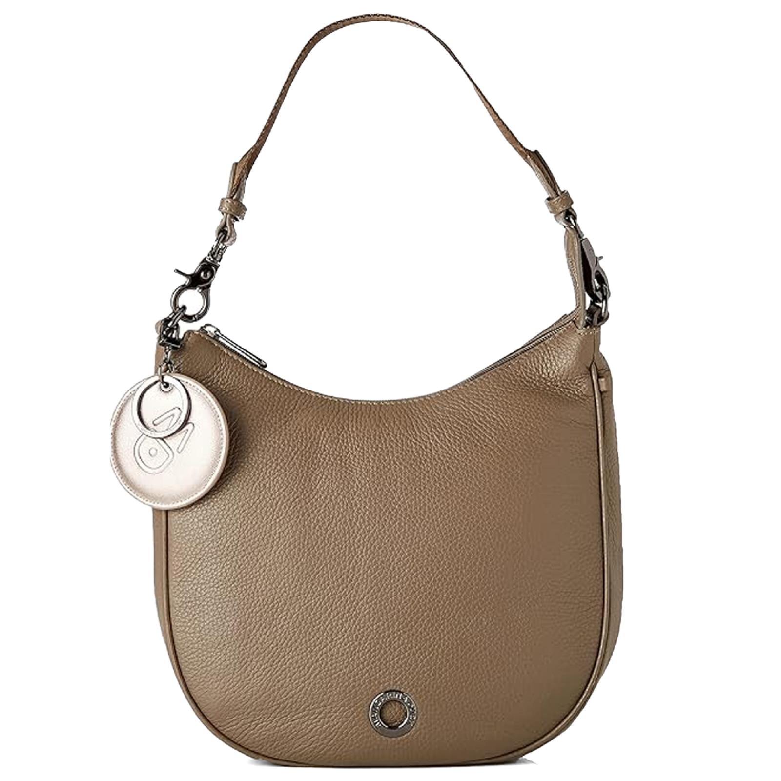 Mandarina Duck Hobo Bag Mellow in pelle Clay - 1