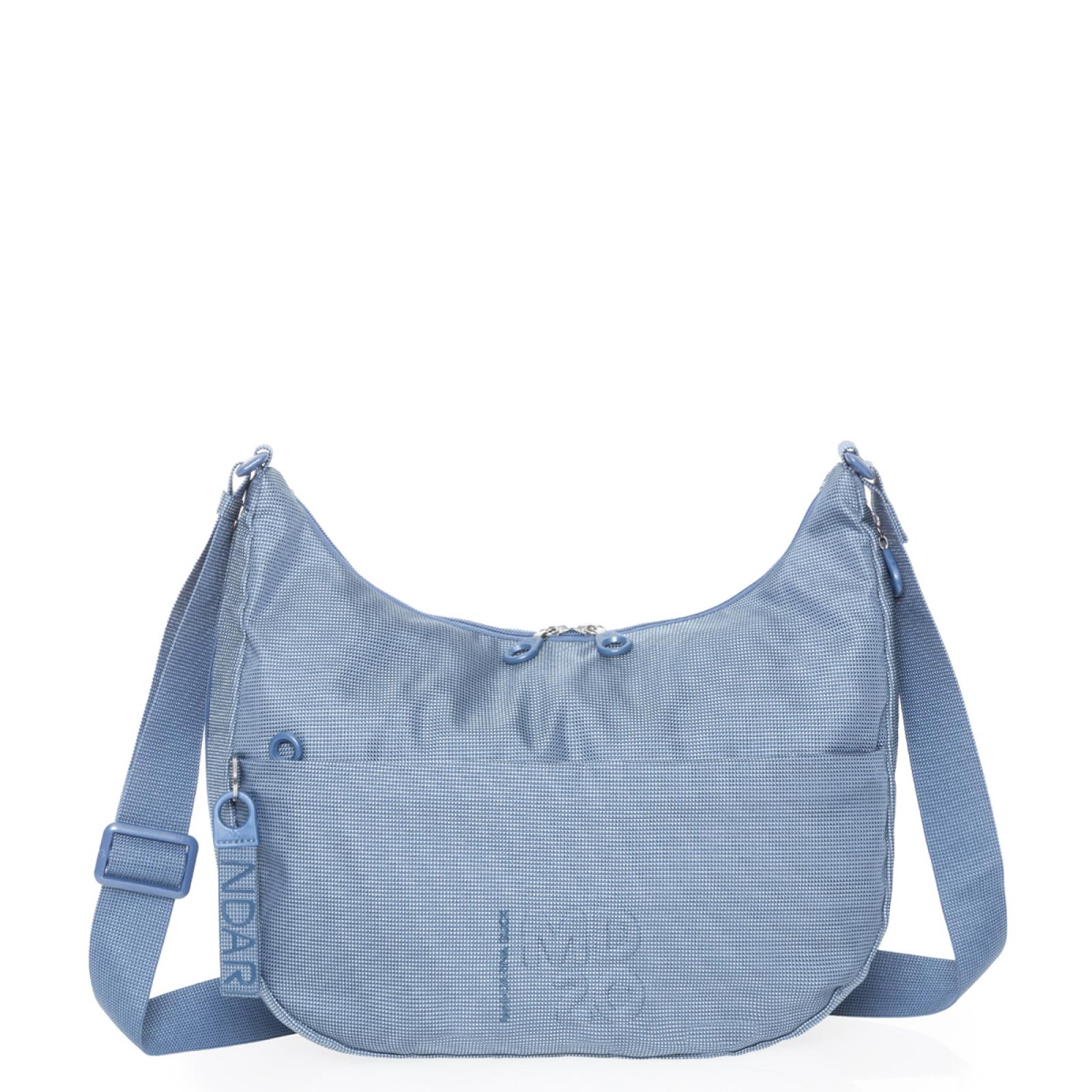 Mandarina Duck Borsa a tracolla espandibile MD20 Scuba Blue - 1