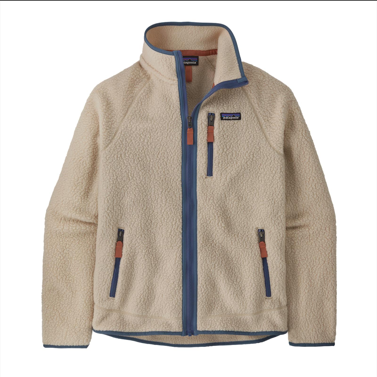 Patagonia Giacca in pile Retro Fleece Dark Natural Utility Blue - 1