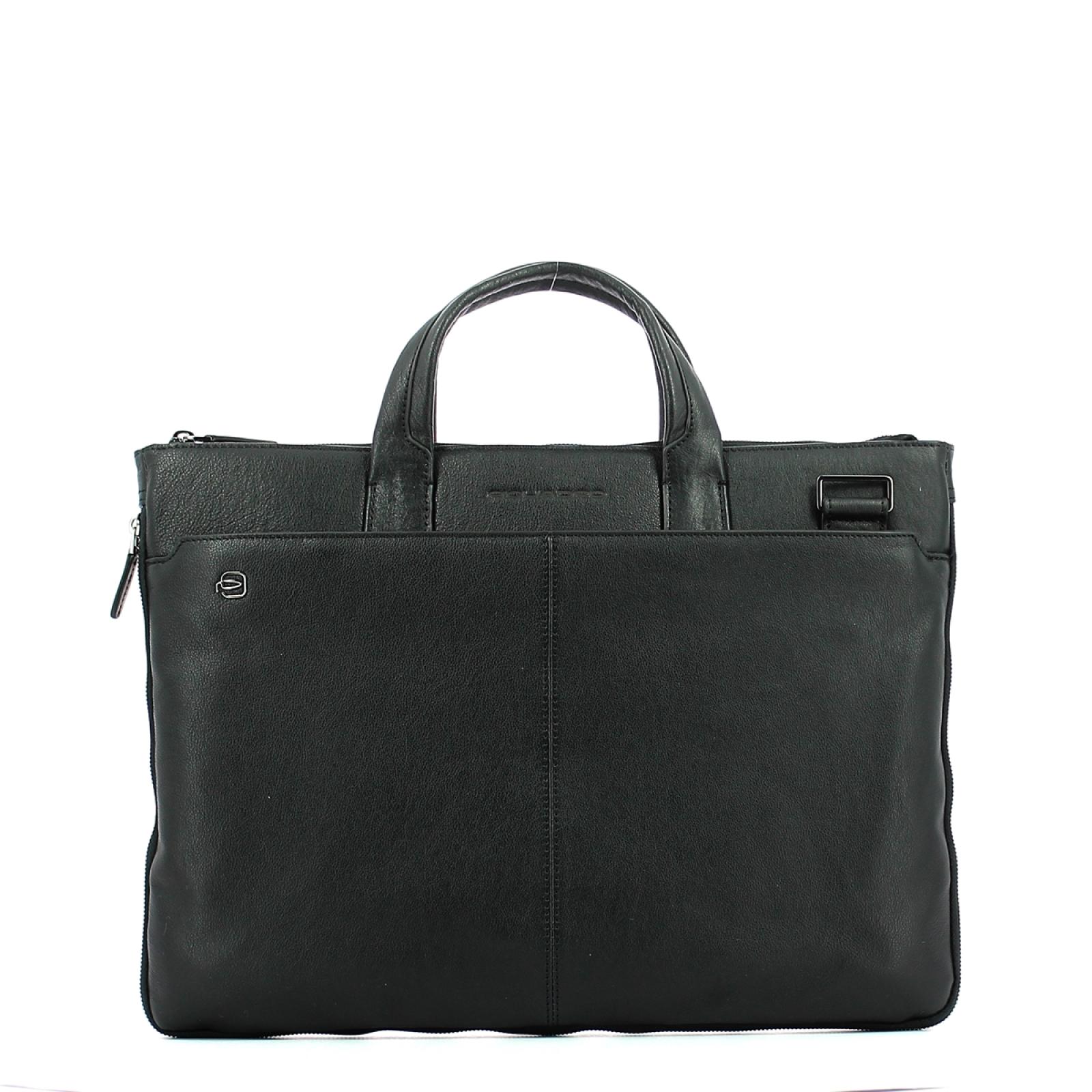 Exp. Slim Briefcase Blue Square 15.6