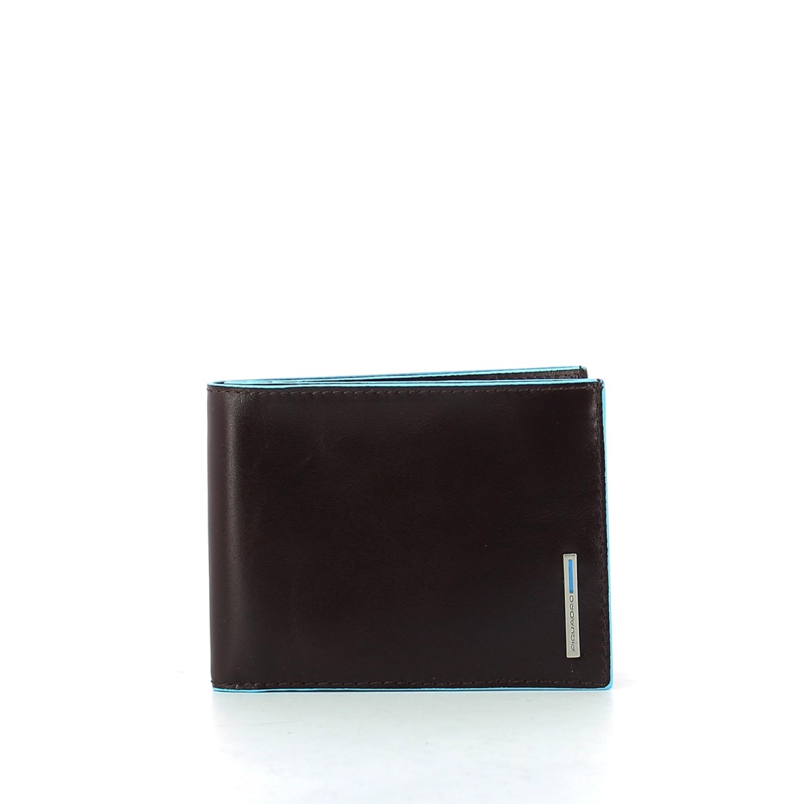 Men wallet with twelve slots Blue Square-MOGANO-UN