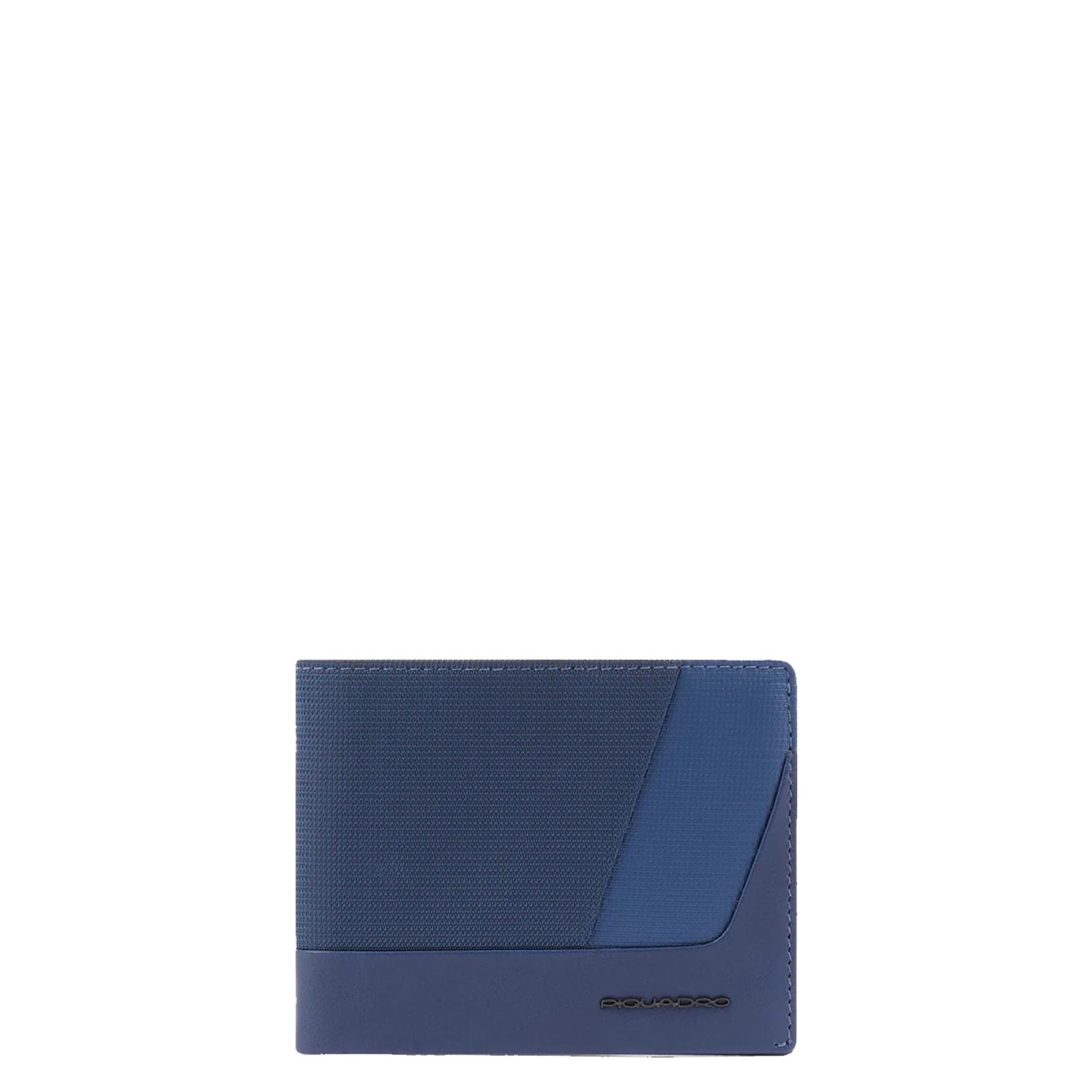 Piquadro Portafoglio con portamonete con zip RFID Wallaby - 1