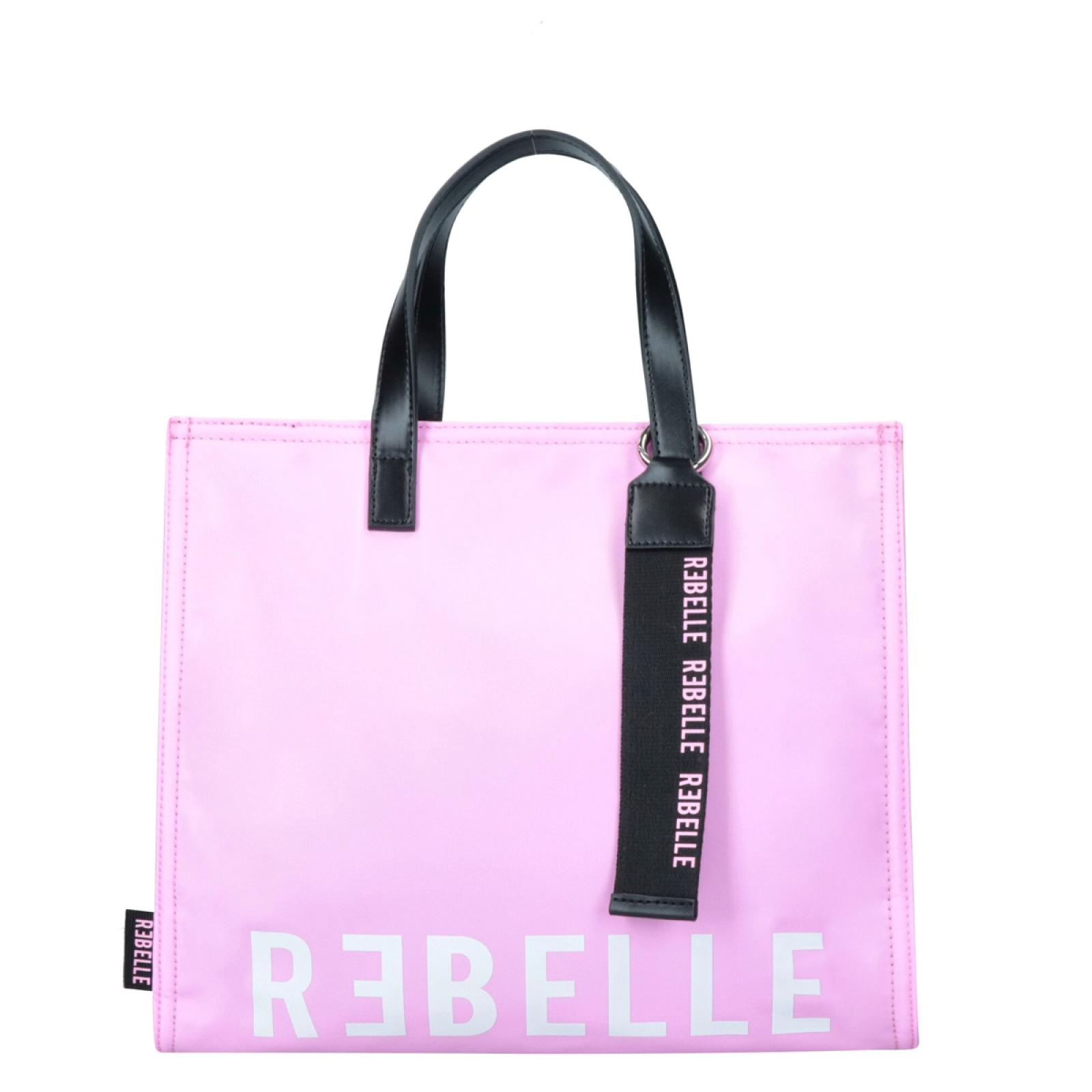 Rebelle Borsa a mano Electra in Nylon Shocking Rose - 1