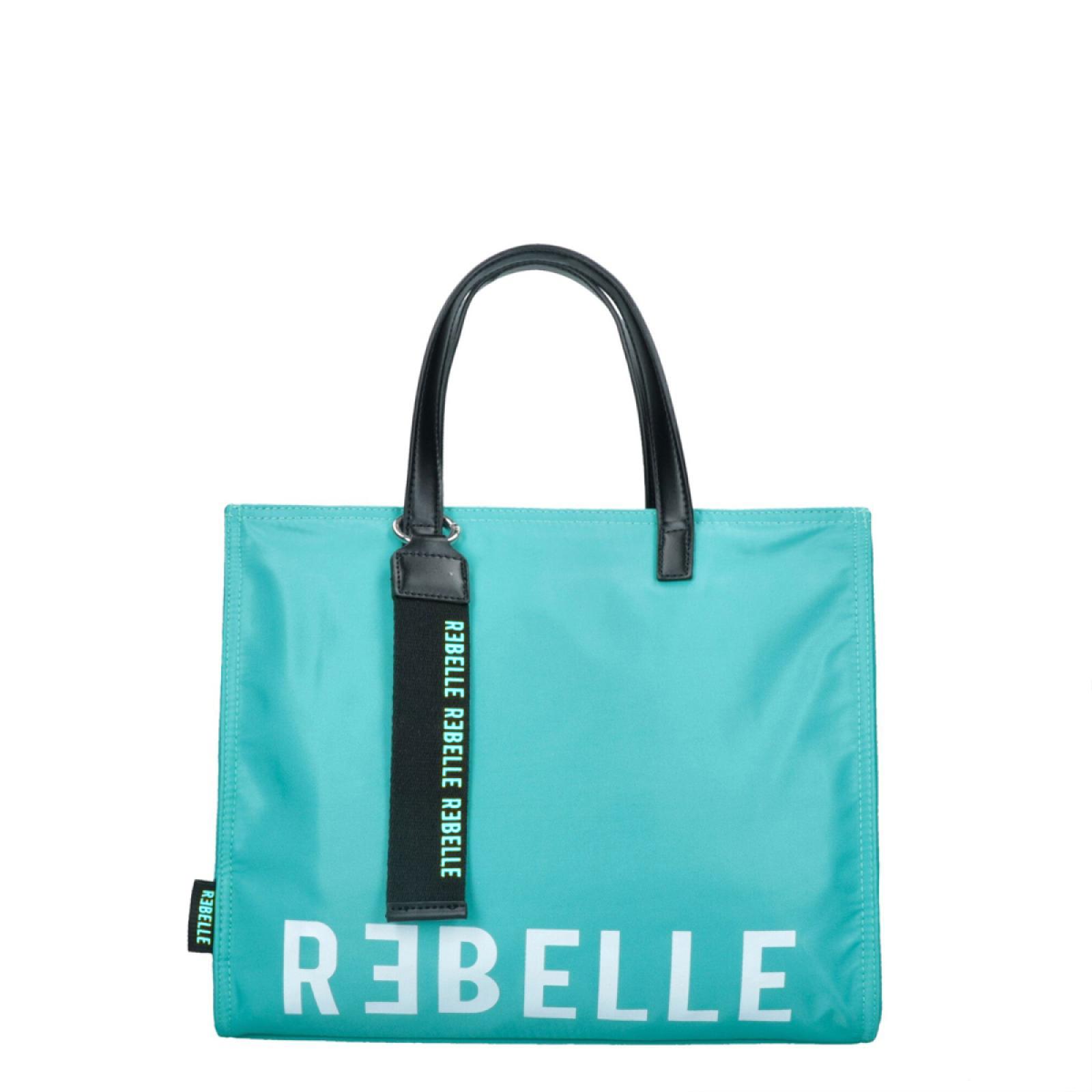 Rebelle Borsa a mano Electra in Nylon Turquoise - 1