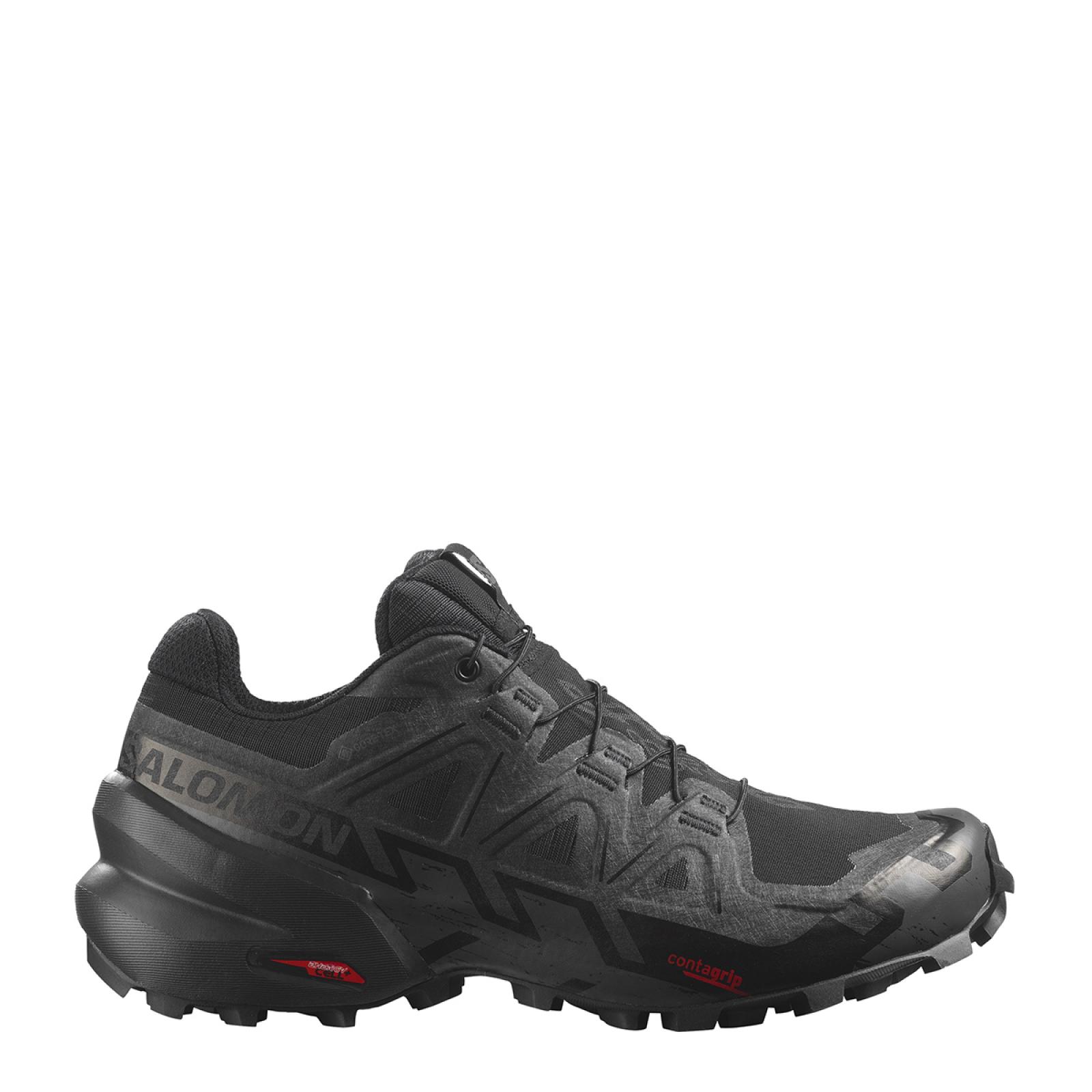 SALM Scarpe Donna da trail running Speedcross 6 Gore-Tex Black Black Phantom - 1