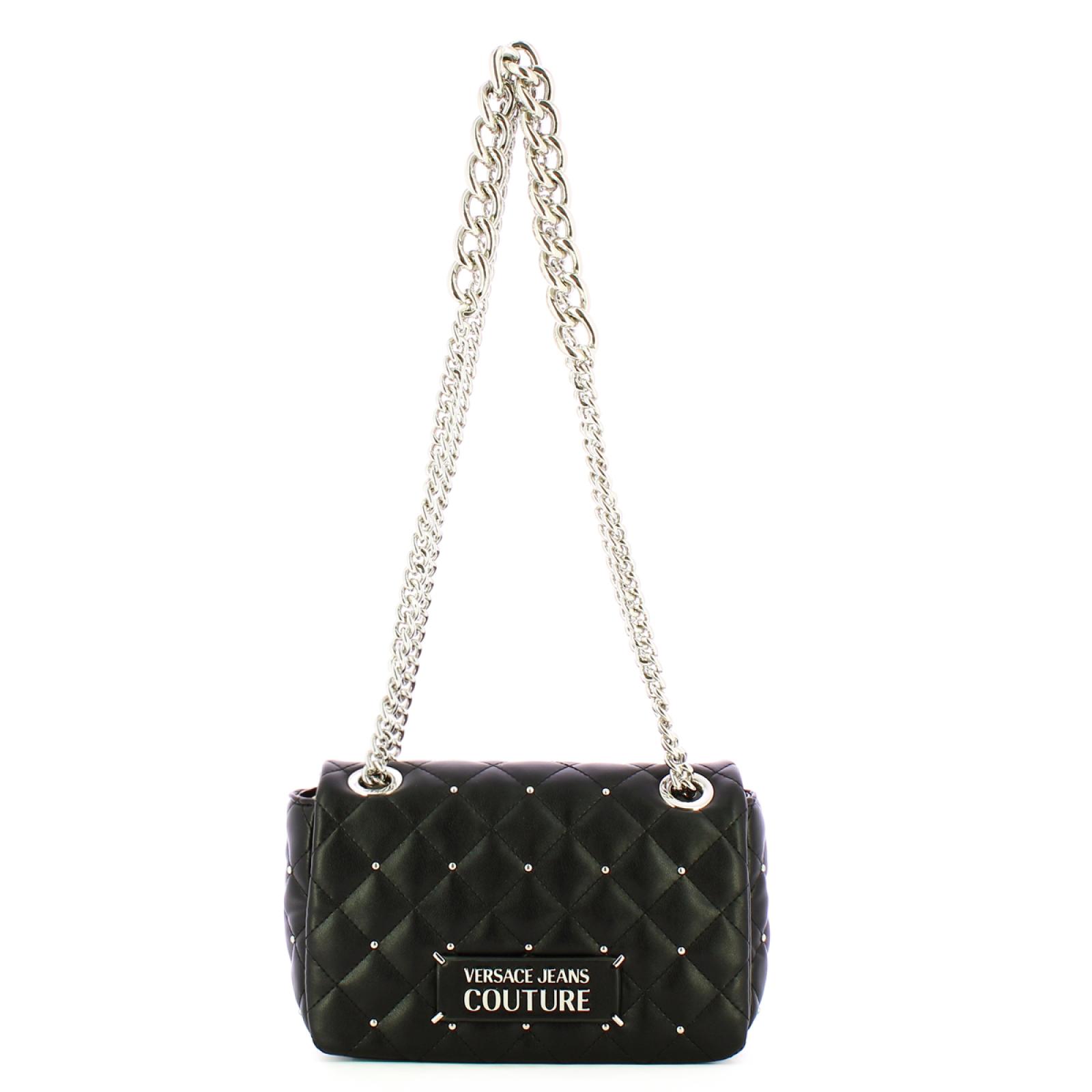 Versace Jeans Couture Borsa a spalla trapuntata Black - 1