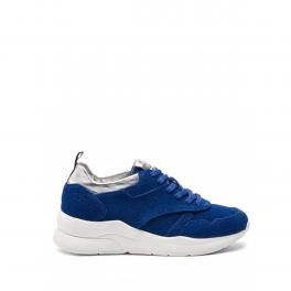 Sneakers Karlie in suede - DEEP/BLUE