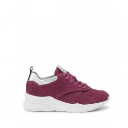 Sneakers Karlie in suede - WINE