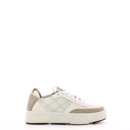 Sneakers Fessura con inserti a contrasto Bianco Ottico