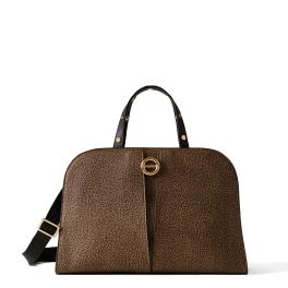 Bauletto Medium OP Naturale Nero-1