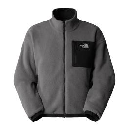 Giacca in pile reversibile Yumiori TNF Black Smoked Pearl-1