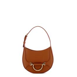 Borbonese Mini Hobo Bag 110 Cuoio - 1