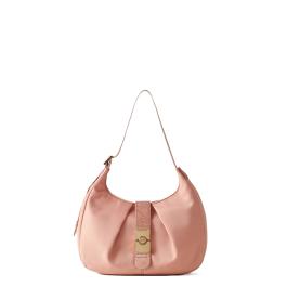 Borbonese Hobo Bag Cortina Small in Nylon Blush - 1