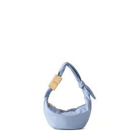 Borbonese Mini Hobo Bag Domino Topazio - 1