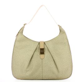 Borbonese Hobo Bag Cortina Large Sabbia - 1