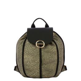 Borbonese Zaino Medium Cottage OP Naturale Nero - 1