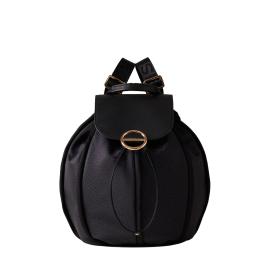 Borbonese Zaino Medium Cottage Dark Black - 1