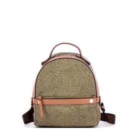 Borbonese Zainetto Small OP Naturale Cipria - 1