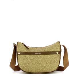 Borbonese Tracolla Luna Bag Small Verde Olio - 1