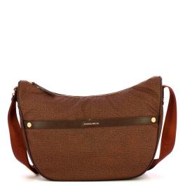Borbonese Tracolla Luna Bag Medium Terracotta - 1