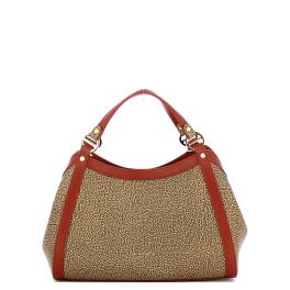 Borbonese Bauletto Medium OP Naturale Cuoio - 1