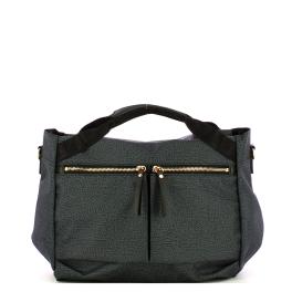 Borbonese Bauletto Medium Nero - 1