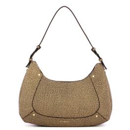 Borbonese Sottospalla Hobo Medium OP Naturale Nero - 1
