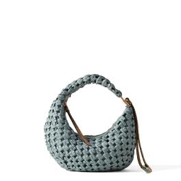 Borbonese Mini Hobo Bag La Nido Edera OP Naturale - 1