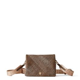 Borbonese Mini Borsa a tracolla Graffiti OP Naturale Porridge - 1