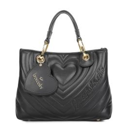 Braccialini Borsa a mano Beth Matelassé Grande Nero - 1