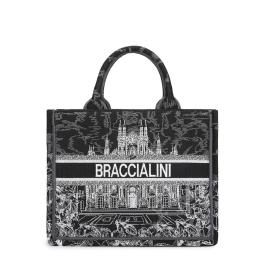 Braccialini Borsa a mano Piccola Queen Milano - 1
