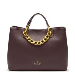 Braccialini Borsa a mano Beth Jewels Grande Bordeaux - 1