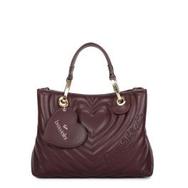 Braccialini Borsa a mano Beth Matelassé Media Bordeaux - 1