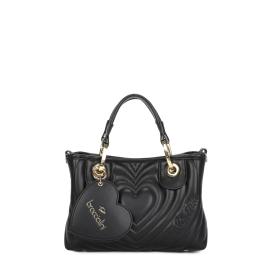 Braccialini Borsa a mano Beth Matelassé Piccola Nero - 1