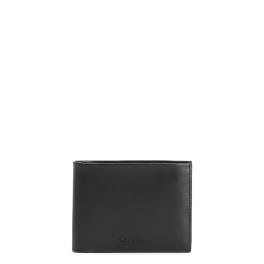 Calvin Klein Portafoglio RFID CK Median a tre ante in pelle CK Black - 1