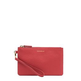 Coccinelle Pochette New Best Soft Mini Cranberry - 1