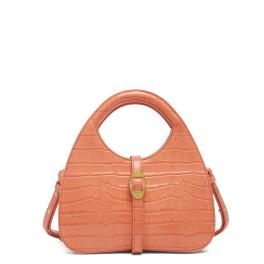 Coccinelle Borsa a mano Cosima Small Croco Geranium - 1