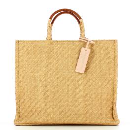 Coccinelle Borsa a mano Never Without Rafia Natural Caramel - 1