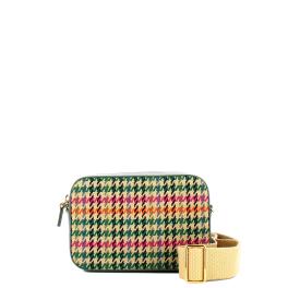 Coccinelle Minibag Tebe Pied de Poule Multicolor Kale Green - 1