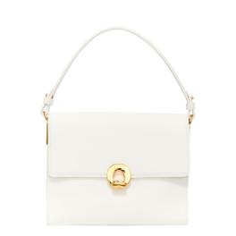 Coccinelle Borsa a spalla Binxie Medium Brillant White - 1