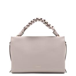 Coccinelle Borsa a mano Boheme Medium Light Grey Noir - 1