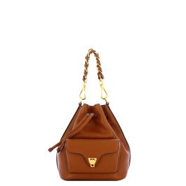 Coccinelle Secchiello piccolo Beat Generation Cognac - 1